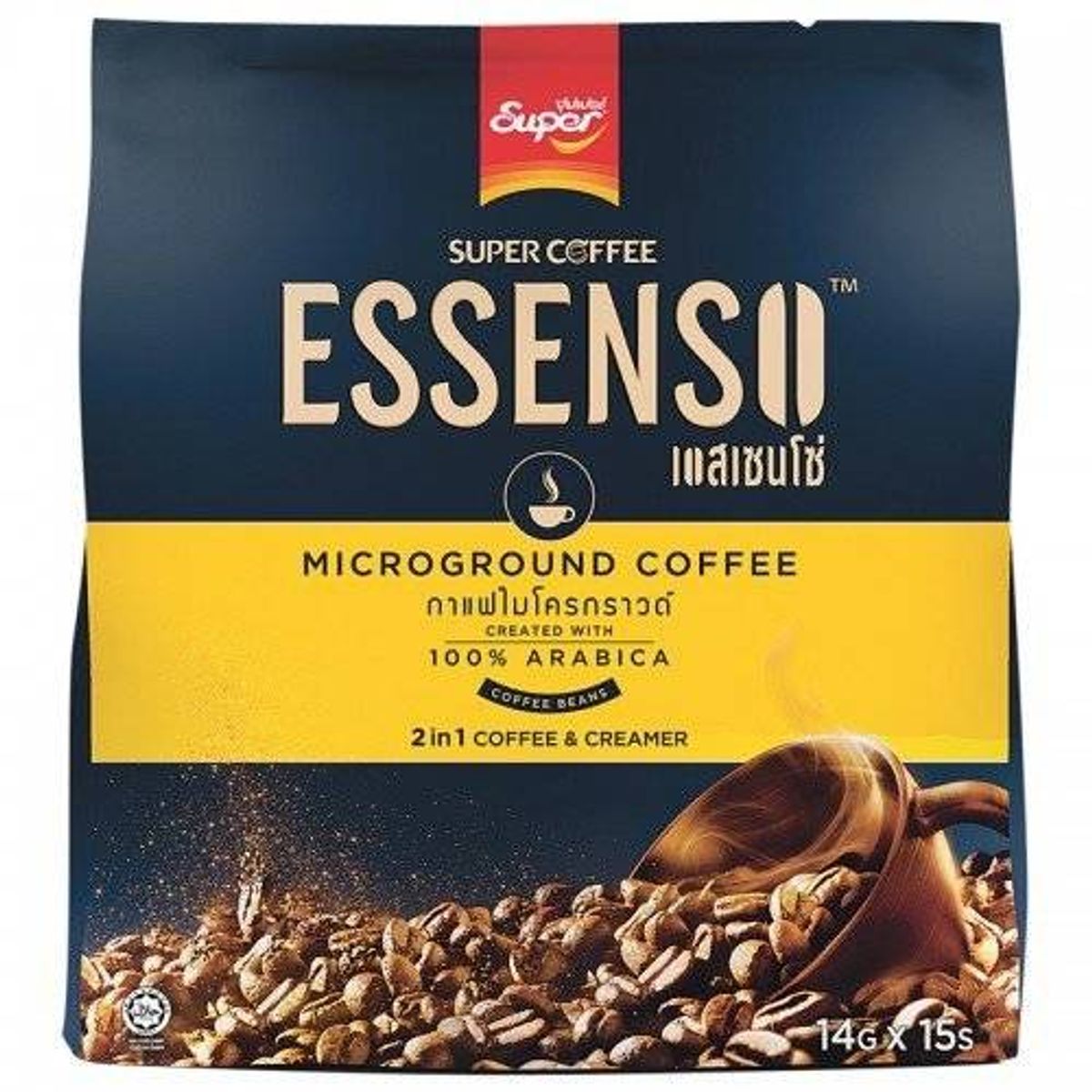 Cà phê hòa tan 2 in 1 Super Essenso Microground Coffee 2 in 1 Coffee ...