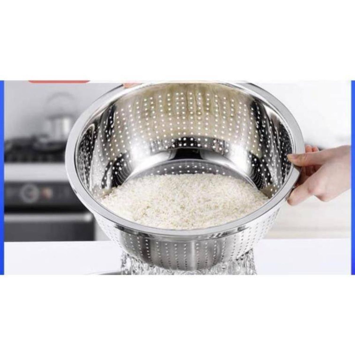 rổ inox ,rá vo gạo inox 304% cao cấp giá sỉ, giá bán buôn - Thị Trường Sỉ