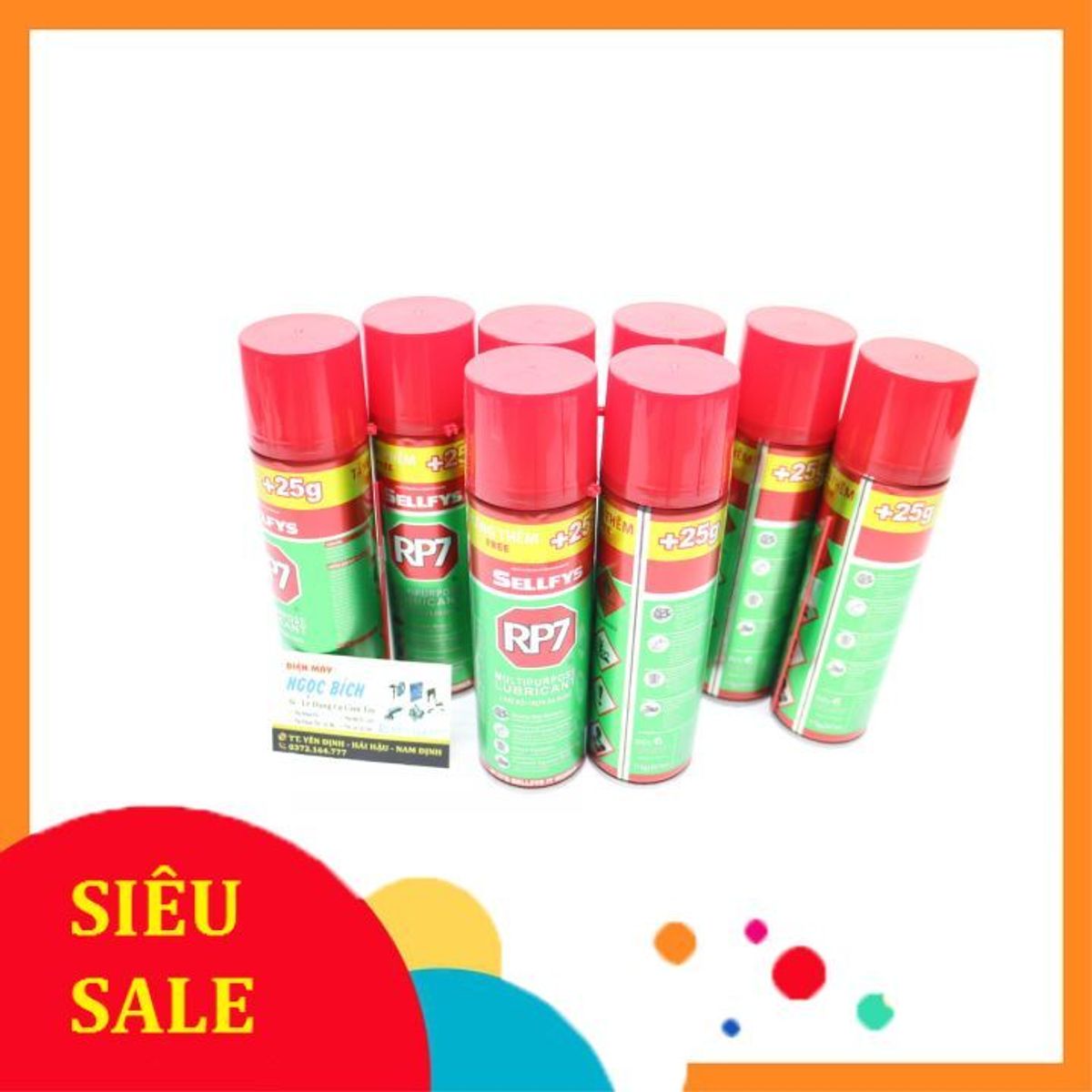 [RẺ VÔ ĐỊCH] RP7 Chai Xịt Chống Rỉ Sét 350g giá sỉ, giá bán buôn - Thị ...