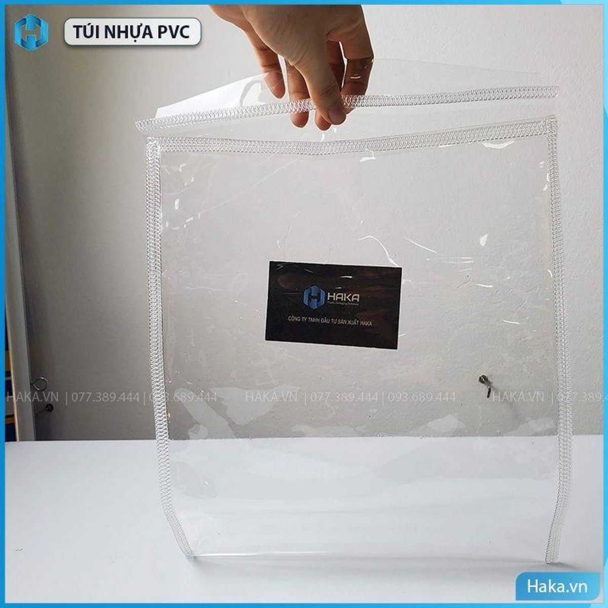 Túi nhựa PVC trong, dày 0.45mm, đựng tài liệu siêu bền, chống thấm tốt ...