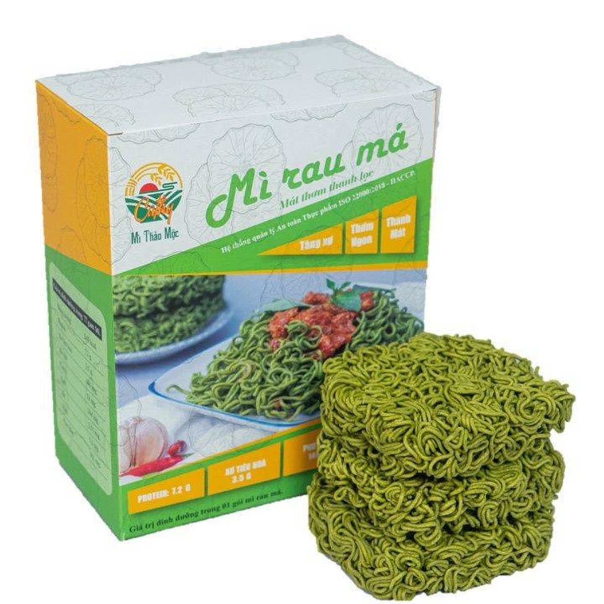 MÌ RAU MÁ - BỔ SUNG RAU, THẢO MỘC, KHÔNG LO NÓNG TRONG ( hộp 10 gói ...