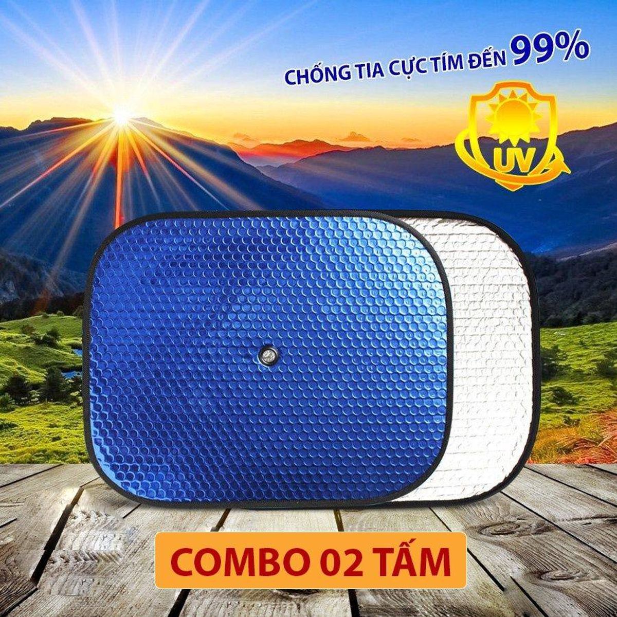 [Combo 2 tấm] miếng tấm che chắn nắng trong ô tô , tấm dụng cụ xốp xanh ...