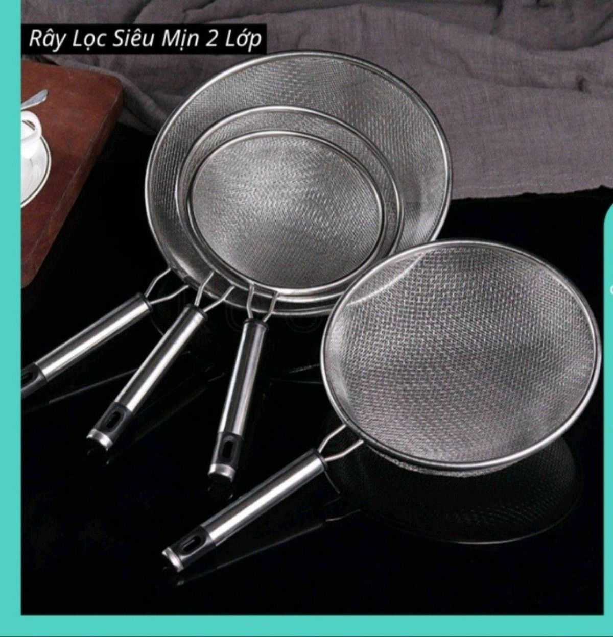 RÂY LỌC SIÊU MỊN 2 LỚP CHẤT LIỆU INOX CAO CẤP KOOBEE giá sỉ, giá bán ...