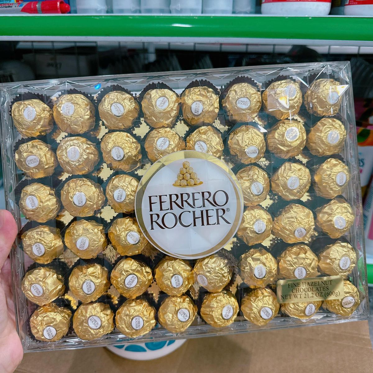 Hộp 48 viên socola Ferrero Rocher vỏ vàng nhân hạt dẻ nhập Mỹ giá sỉ ...