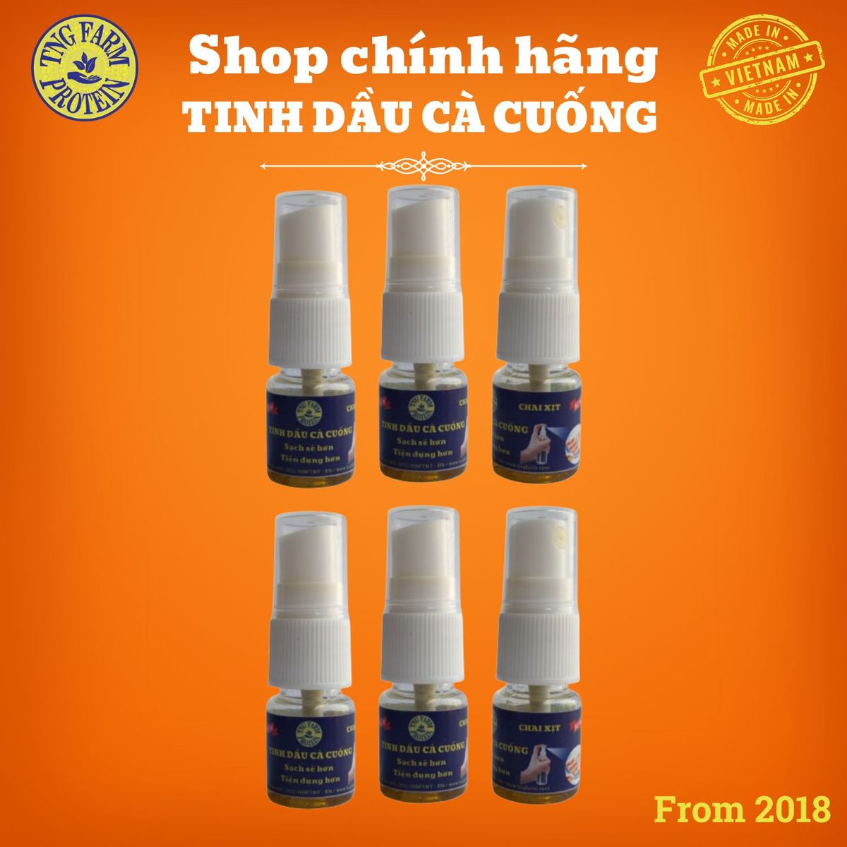 Tinh dầu cà cuống đực tự nhiên thơm cay nồng nàn - Chai dạng xịt 5mL ...