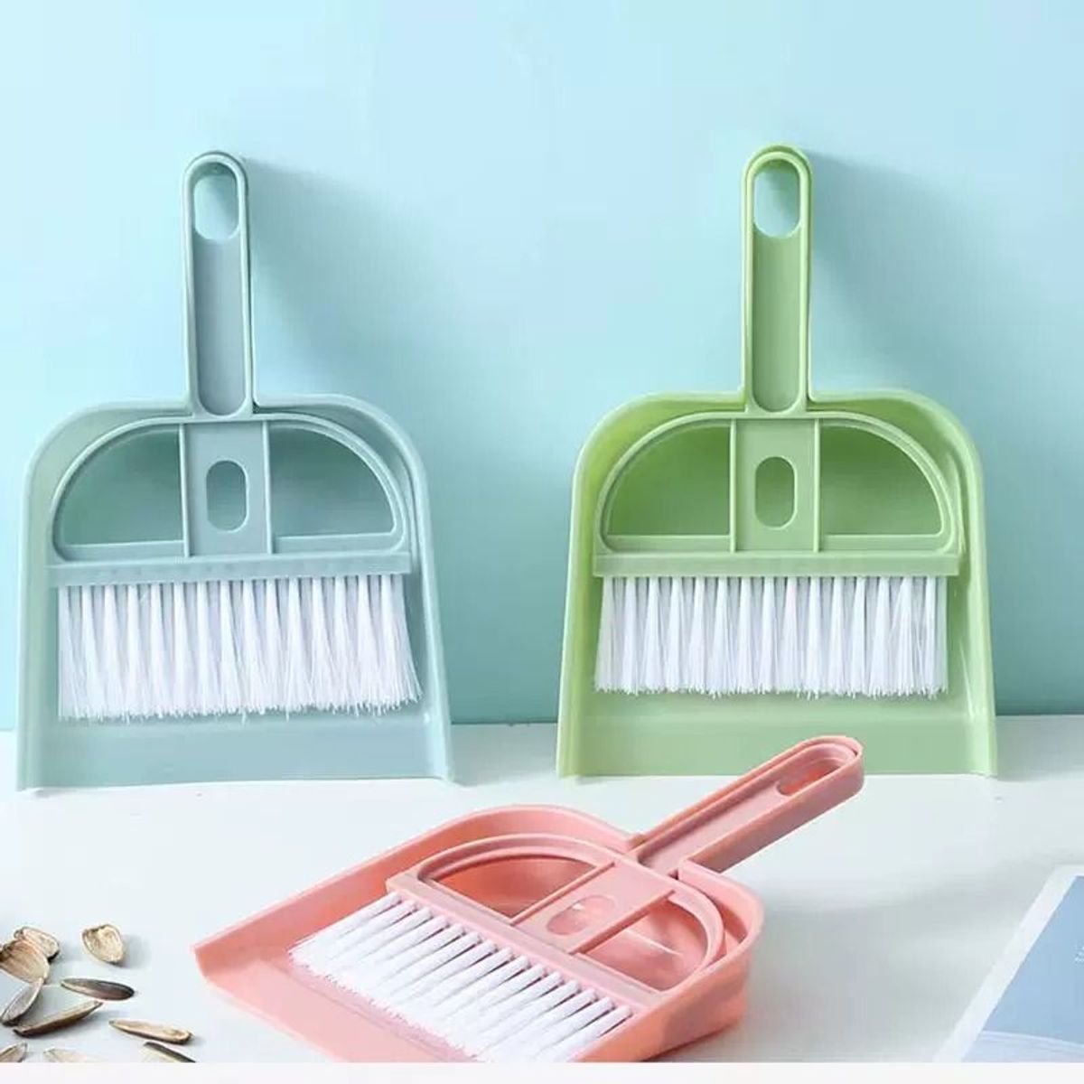 Bộ chổi và xẻng hốt rác mini giá sỉ, giá bán buôn - Thị Trường Sỉ