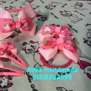 Bộ kẹp tóc handmade cho bé