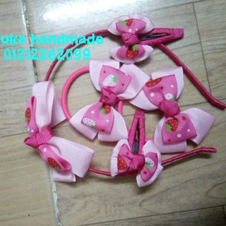 Bộ kẹp tóc handmade cho bé