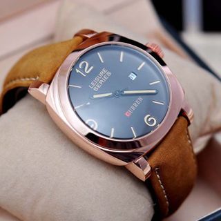 Đồng hồ curren dây da sang trọng cr008