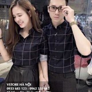Áo sơ mi cặp cá tính