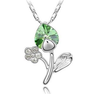 K312 vòng cổ nữ kiểu dáng hoa lá phong cách độc đáo