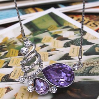 K318 vòng cổ nữ thiết kế đính đá sang trọng màu sắc trẻ trung