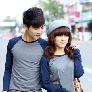 Áo thun raglan tay dài giá sỉ – xưởng b52