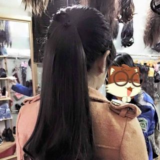 Chuyên sỉ tóc giả tóc bộ tóc kẹp tóc cột