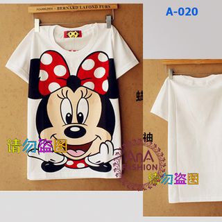Áo thun hình chuột mickey