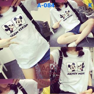 Áo thun tay dài hình chuột mickey