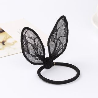 Kẹp tóc ren tai thỏ