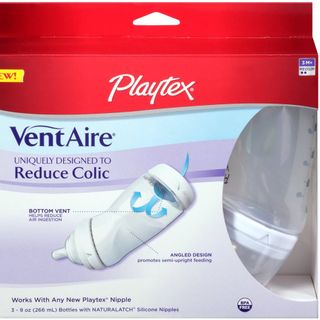 Set 3 bình sữa playtex cổ rộng 266ml 9oz trực tiếp từ mỹ bình sữa free bpa với van chống sặc thông khí theo tiêu chuẩn mỹ giá sỉ