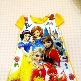 Váy elsa và bạch tuyết in 3d