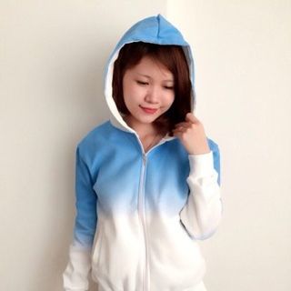 Áo khoác loang đủ màu