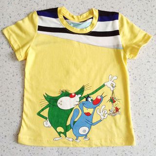 Áo bé trai mèo oggy và những chú gián ri 1-7