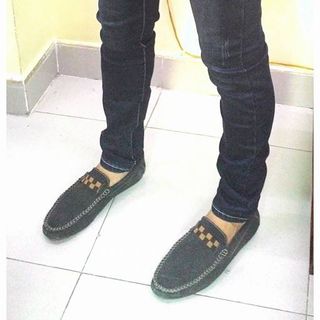 Quần jean nam ống côn hàn quốc