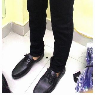 Quần jean nam ống côn hàn quốc