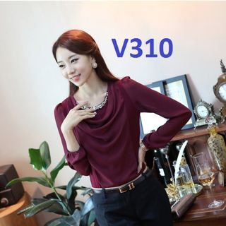 40k-v310 - áo voan lót thun đính hạt -