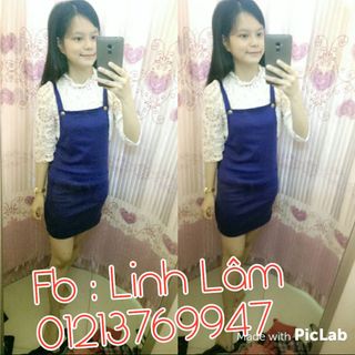 Yếm thun gân có túi không kèm áo