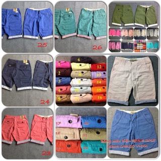 Quần short nam kaki