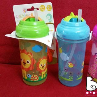 Ca tập uống nước amigo 415ml free bpa
