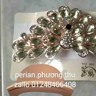 Kẹp tóc đính đá phale