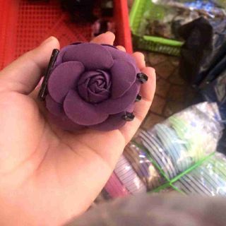 Kẹp tóc hoa hồng