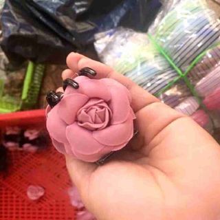 Kẹp tóc hoa hồng