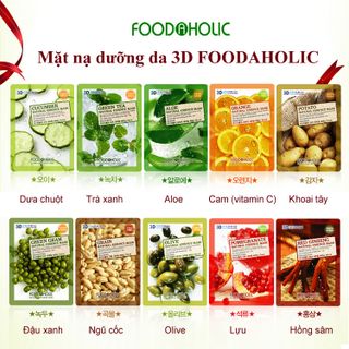 Mặt nạ dưỡng da 3d foodaholic giá sỉ