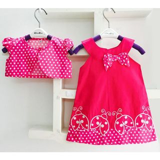 A21043 - đầm kate phối bi đắp bọ áo khoác oshkoshsize 1-8