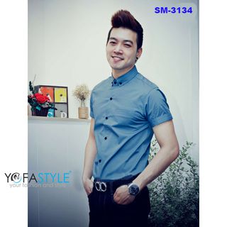Ao mi nam tay ngan kate sm-3147