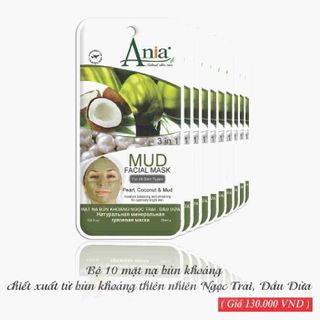 Mặt nạ bùn khoáng thiên nhiên ania