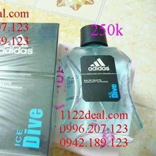 Nước hoa adidas ice dive 100ml - giá sỉ 150k/chai giá sỉ