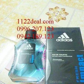 Nước hoa adidas freah impact 100ml - giá sỉ 150k/chai giá sỉ