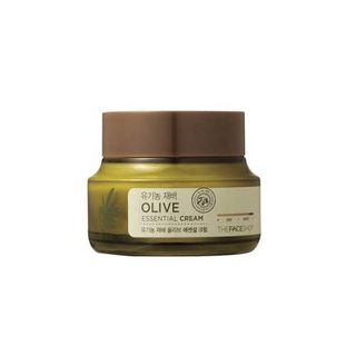 Kem dưỡng da olive - essential cream thefaceshop