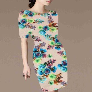 Đầm body hoa