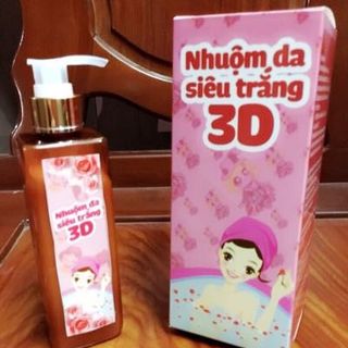 Nhuộm da 3d trắng hồng tự nhiên