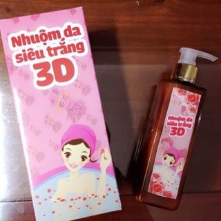 Nhuộm da 3d trắng hồng tự nhiên
