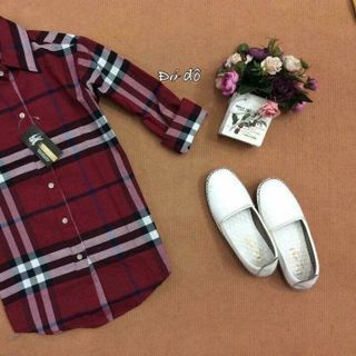 Áo sơ mi tay dài burberry