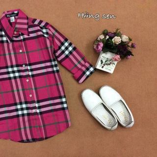 Áo sơ mi tay dài burberry