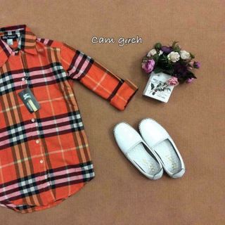 Áo sơ mi tay dài burberry