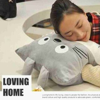 Bộ chăn gối 3 trong 1 hình totoro