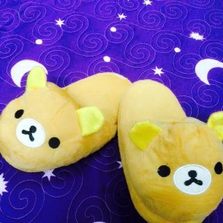 Dép bông hình gấu poohdoremonkittypucca dễ thương dép đi trong nhà hình thú 60k