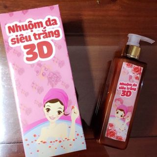 Sữa tắm trắng nhuộm màu 3d giá sỉ